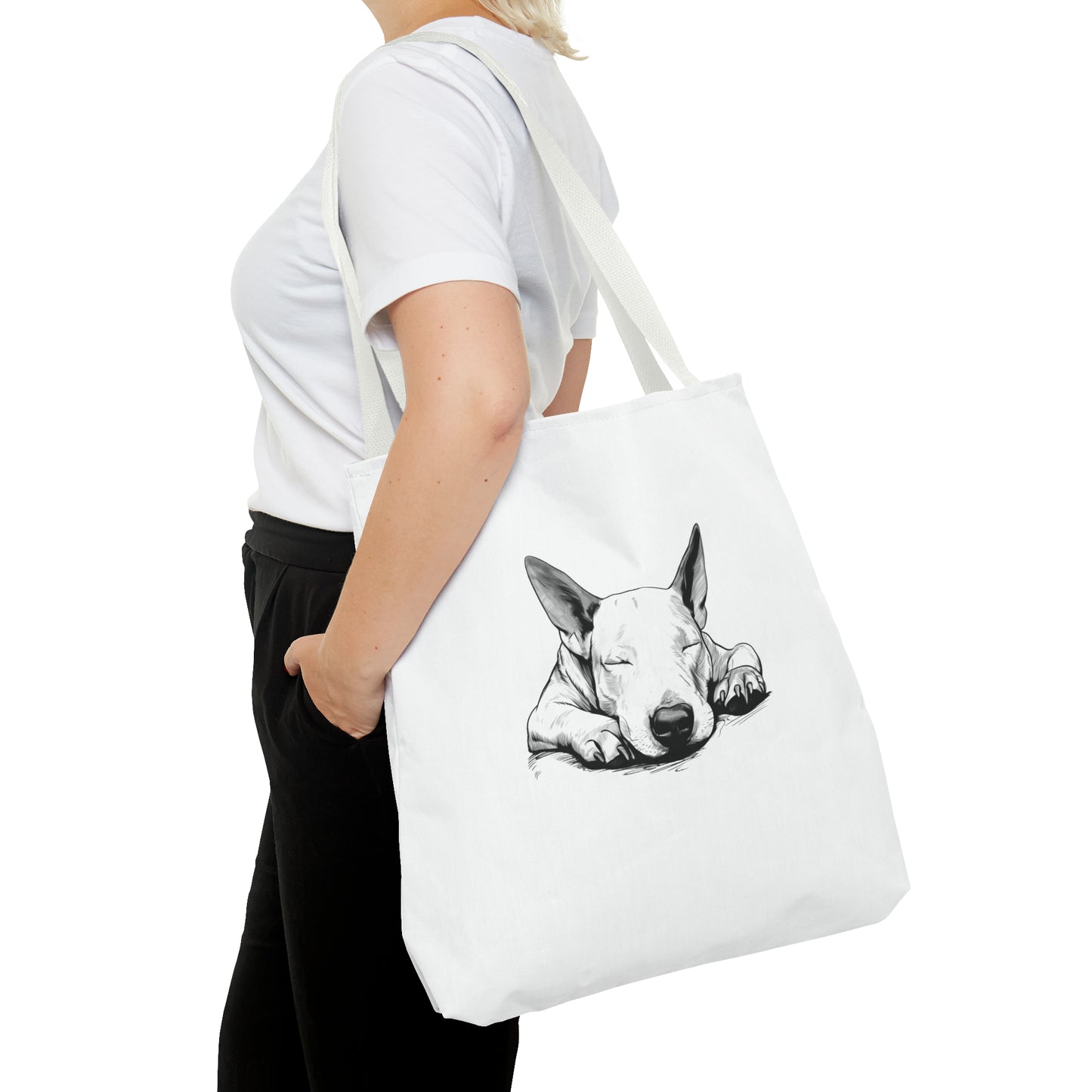 BULL TERRIER Lover Tote Bag (Front & Back Prints)