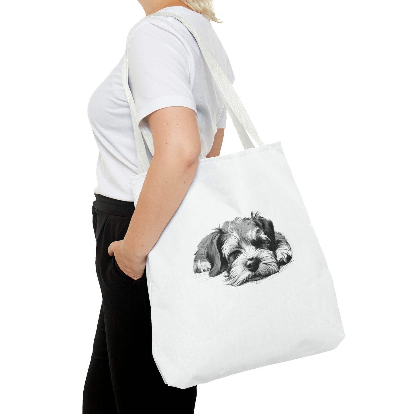 SCHNAUZER Lover Tote Bag (Front & Back Prints)
