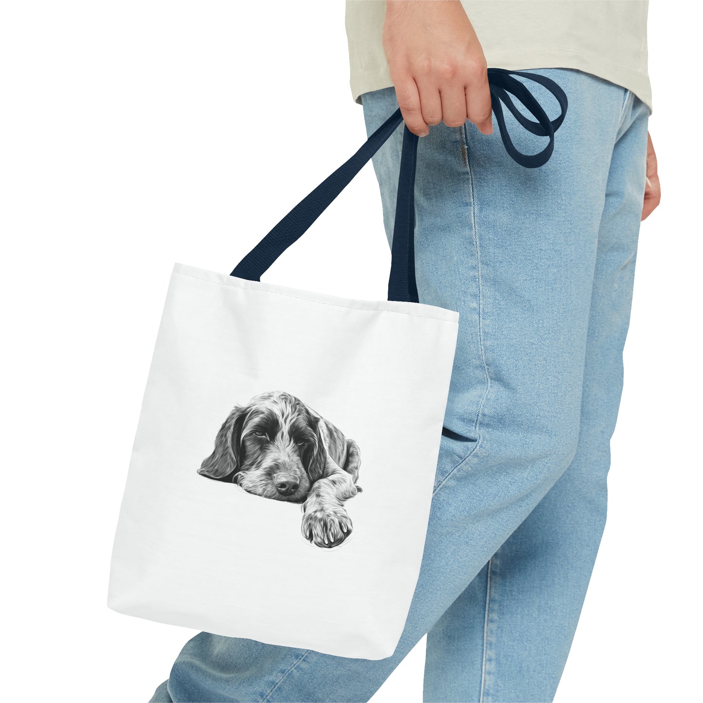 GERMAN WIREHAIRED POINTER Lover Tote Bag (Front & Back Prints)