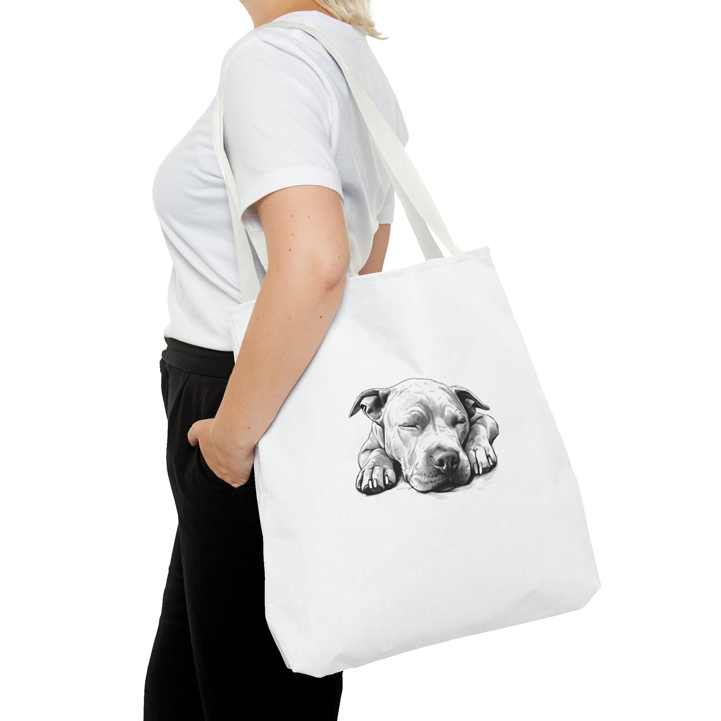 PITBULL Lover Everday Tote (Front & Back Prints)