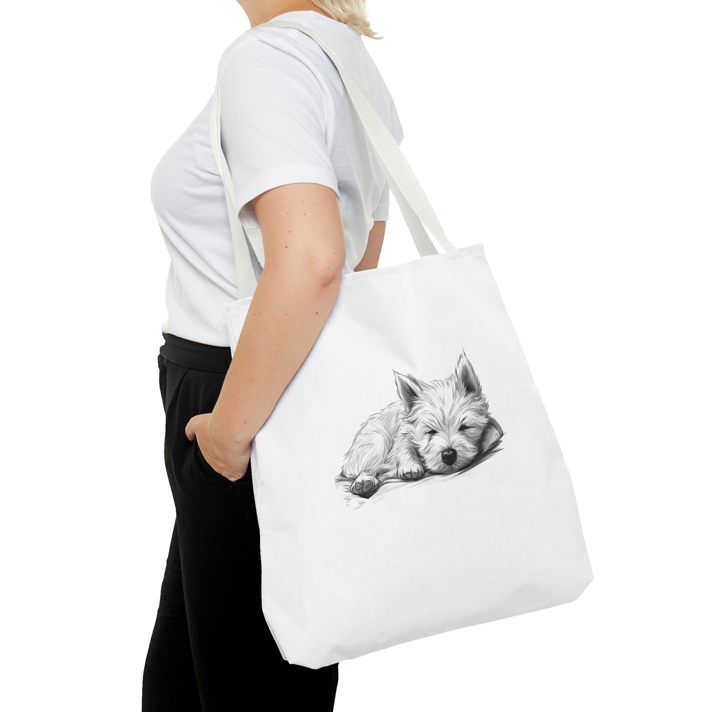 WESTIE Lover Tote Bag (Front & Back Prints)