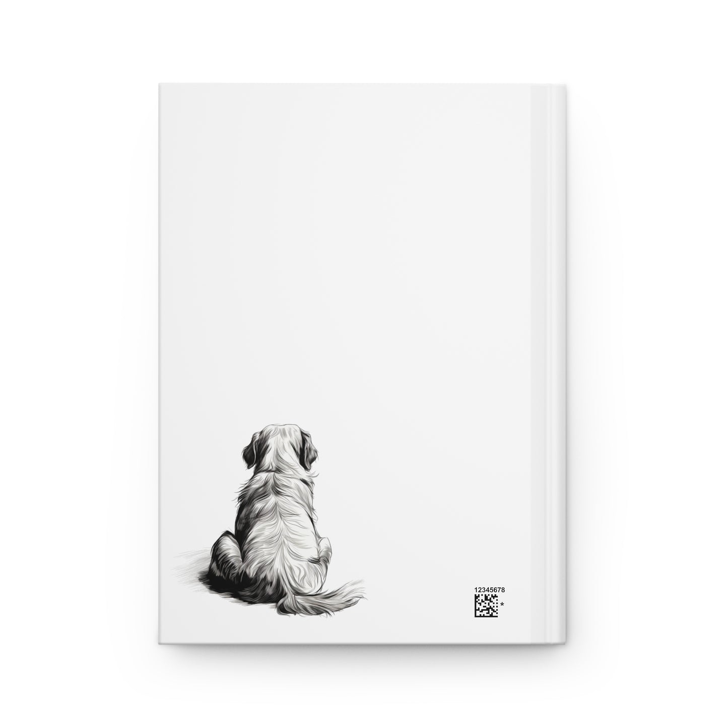 GOLDEN RETRIEVER Lover Hardcover Notebook (5.75"x8" lined)