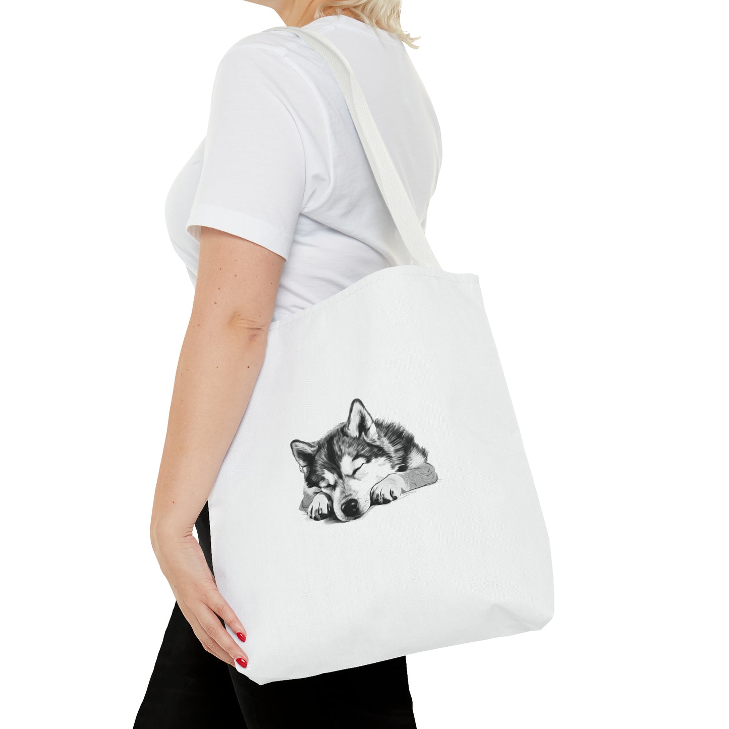 HUSKY Lover Everday Tote (Front & Back Prints)