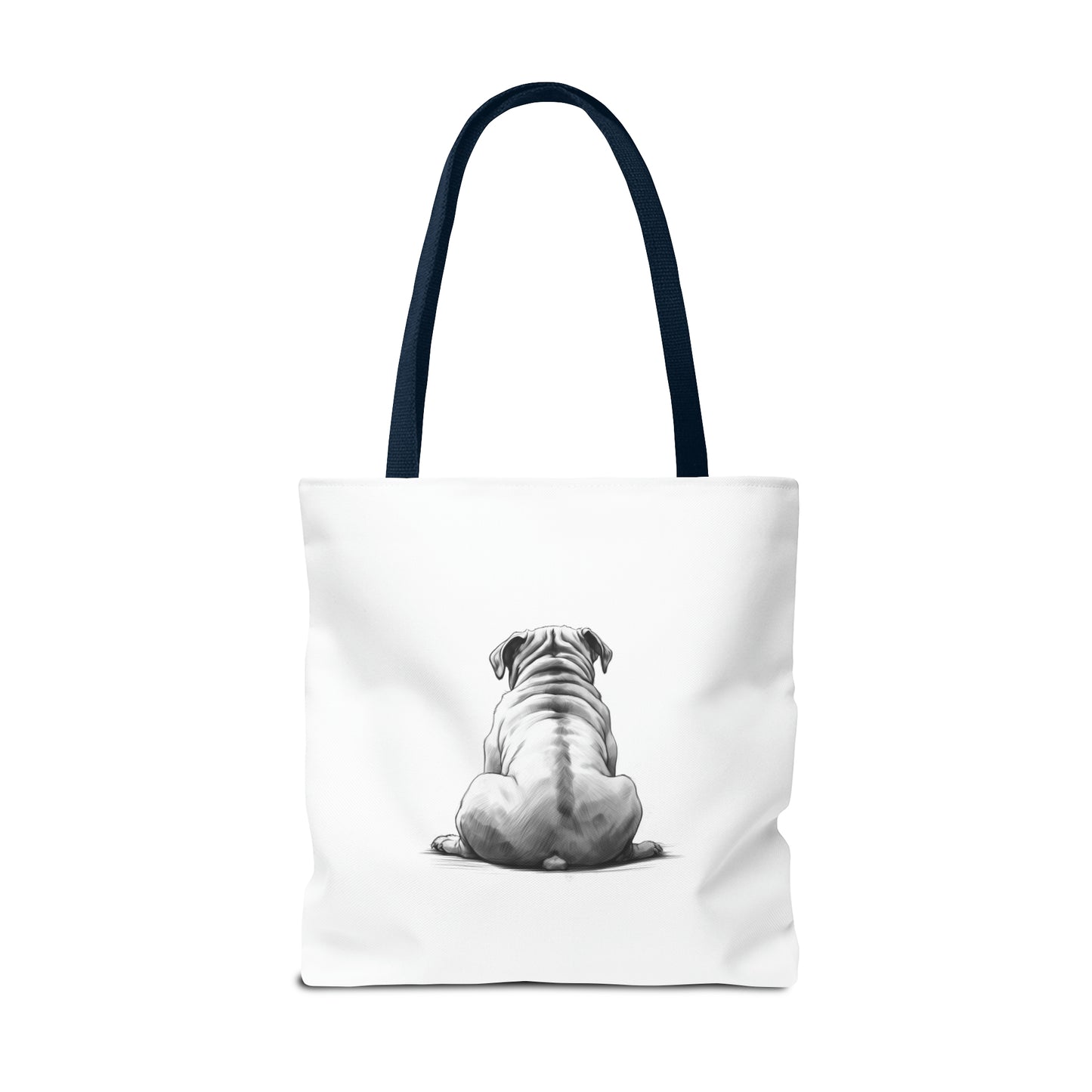 BULLDOG Lover Everday Tote (Front & Back Prints)