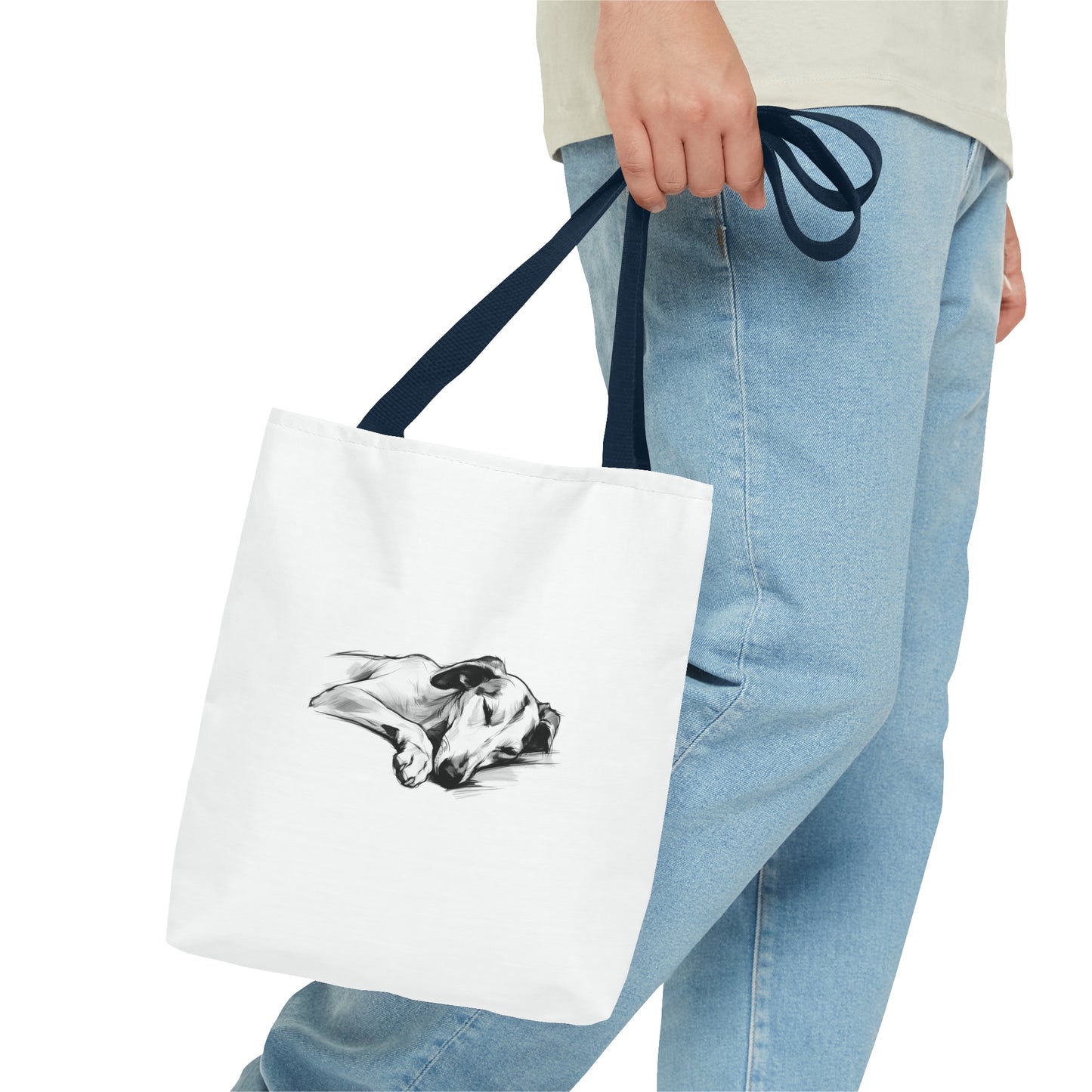 GREYHOUND Lover Everday Tote (Front & Back Prints)