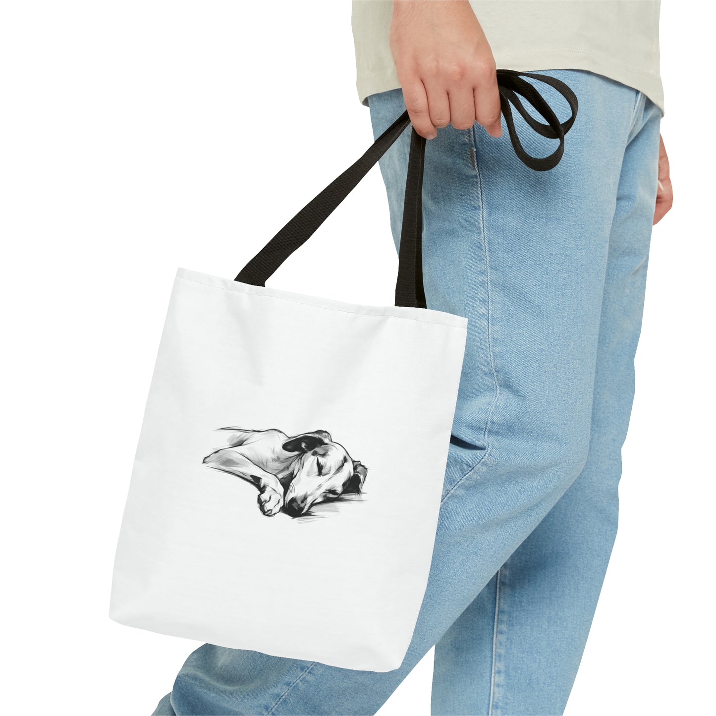 GREYHOUND Lover Everday Tote (Front & Back Prints)