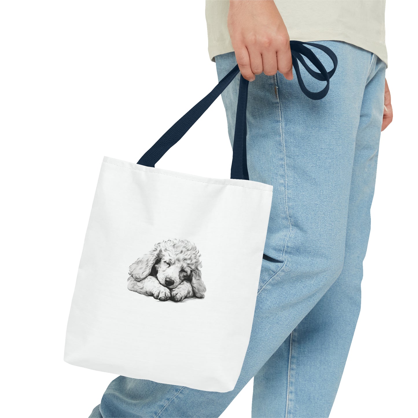 POODLE Lover Everday Tote (Front & Back Prints)