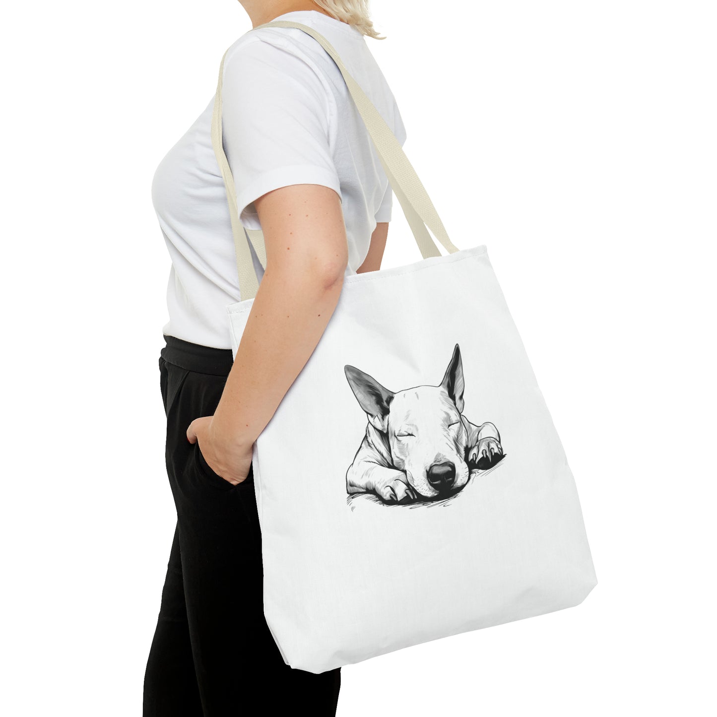 BULL TERRIER Lover Tote Bag (Front & Back Prints)