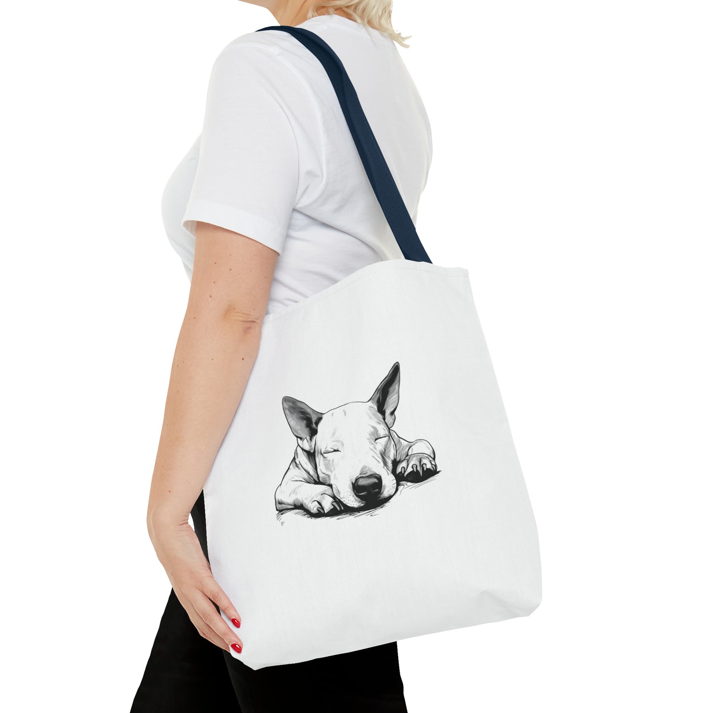 BULL TERRIER Lover Tote Bag (Front & Back Prints)