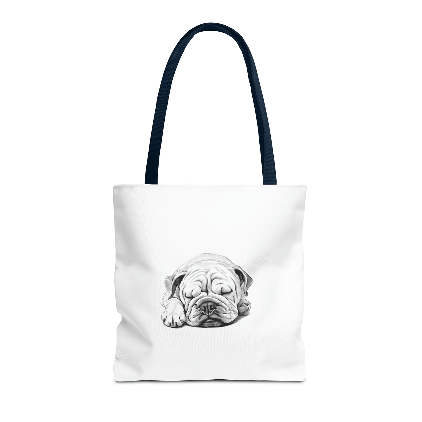 BULLDOG Lover Everday Tote (Front & Back Prints)