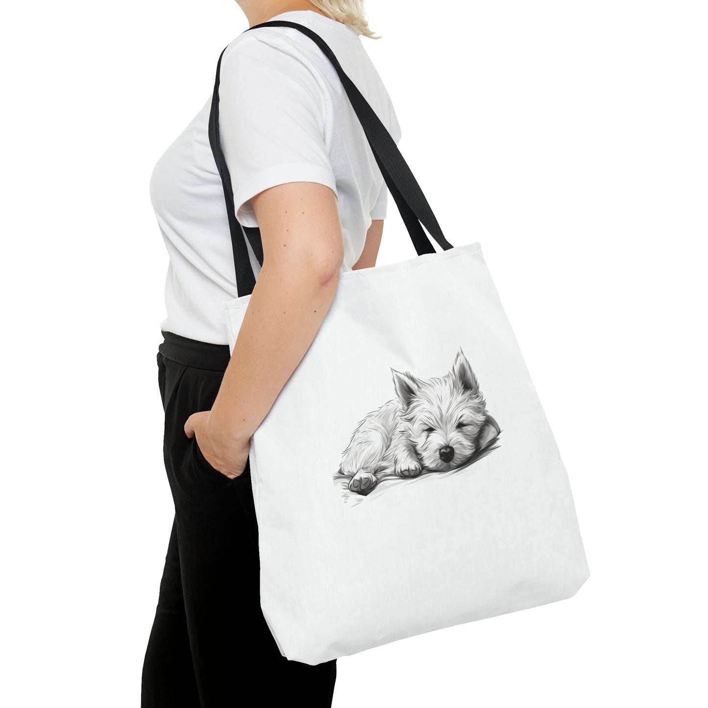 WESTIE Lover Tote Bag (Front & Back Prints)