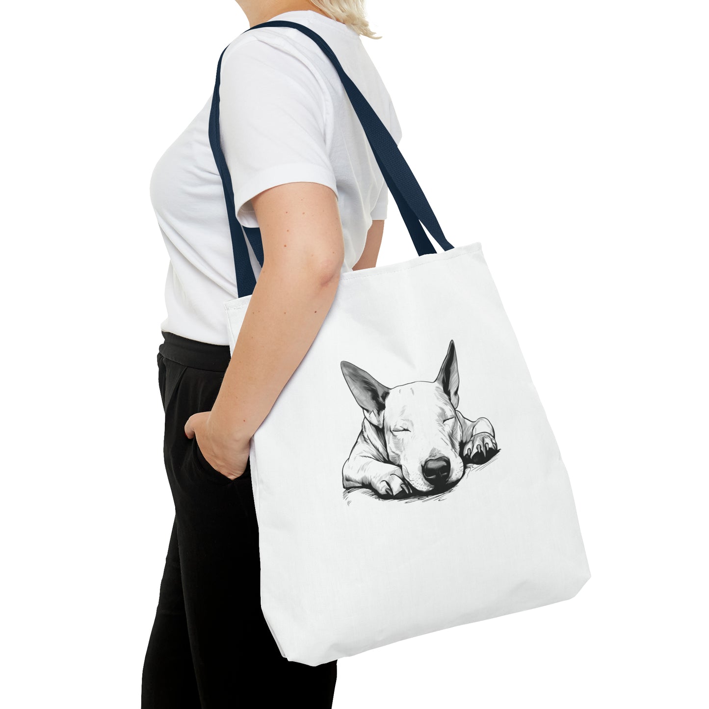 BULL TERRIER Lover Tote Bag (Front & Back Prints)