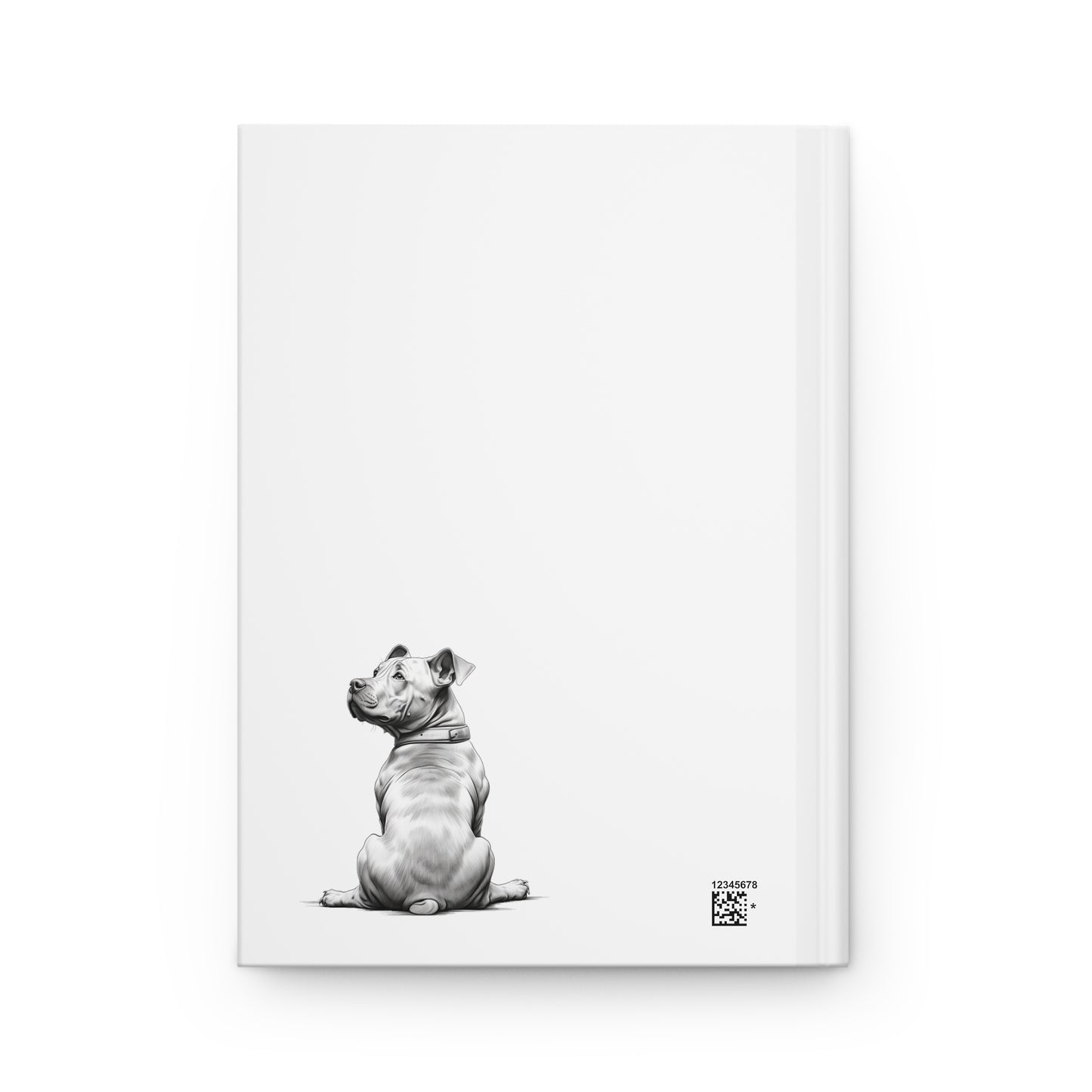 PITBULL Lover Hardcover Notebook (5.75"x8" lined)