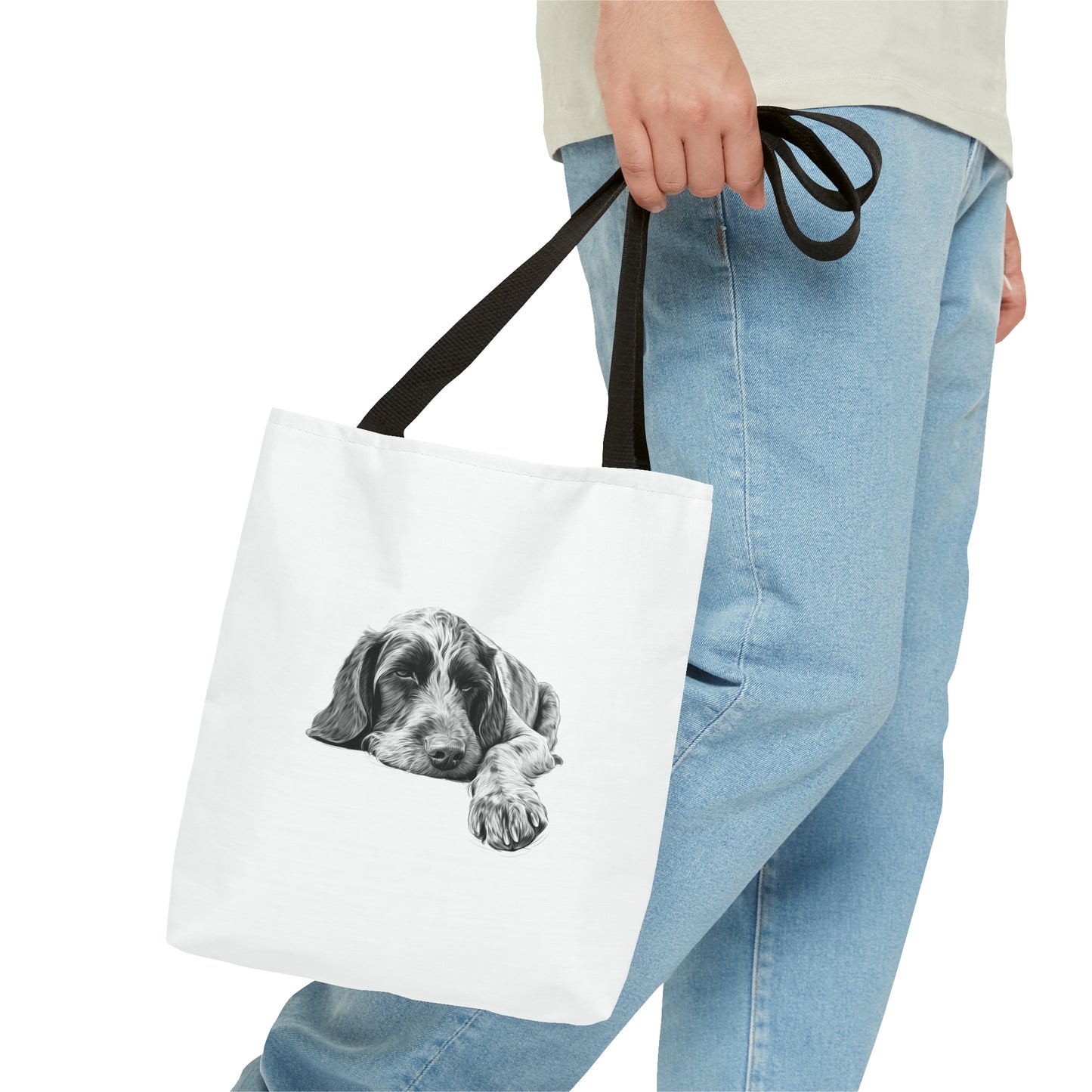 GERMAN WIREHAIRED POINTER Lover Tote Bag (Front & Back Prints)