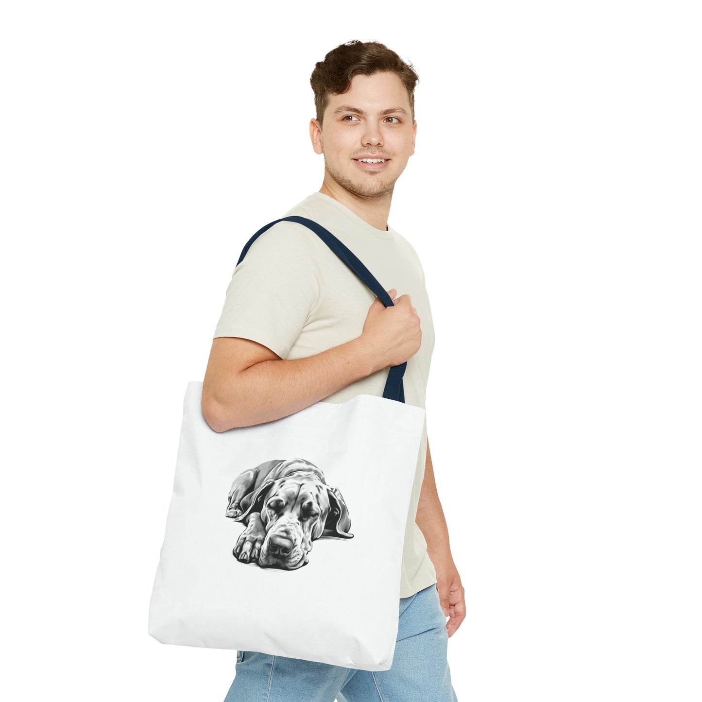 GREAT DANE Lover Tote Bag (Front & Back Prints)
