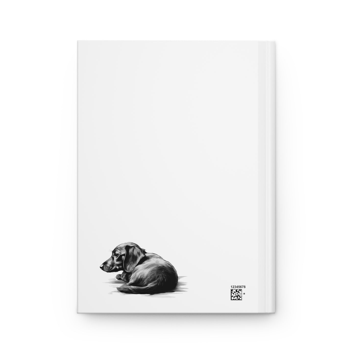 DACHSHUND Lover Hardcover Notebook (5.75"x8" lined)
