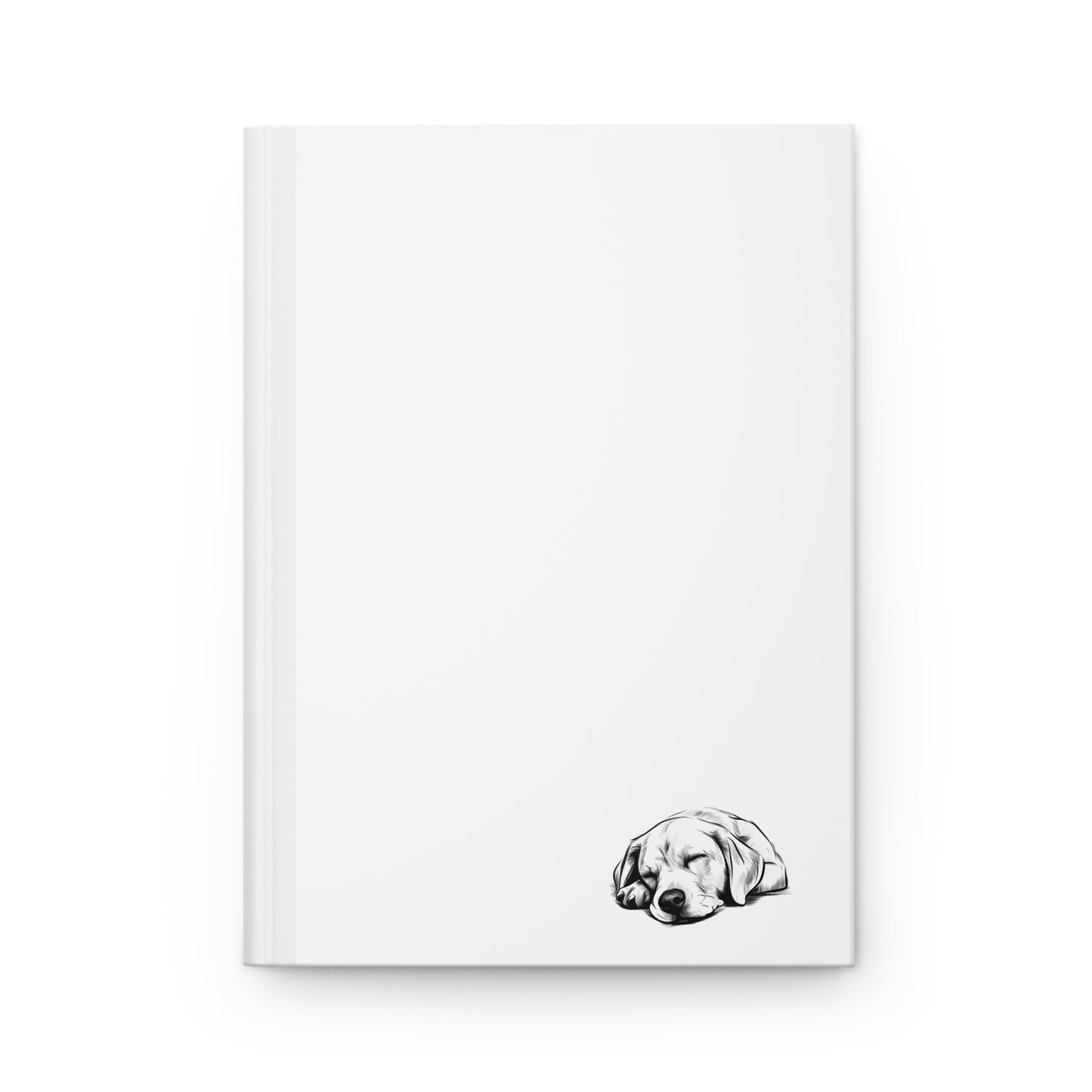 LABRADOR Lover Hardcover Notebook (5.75"x8" lined)