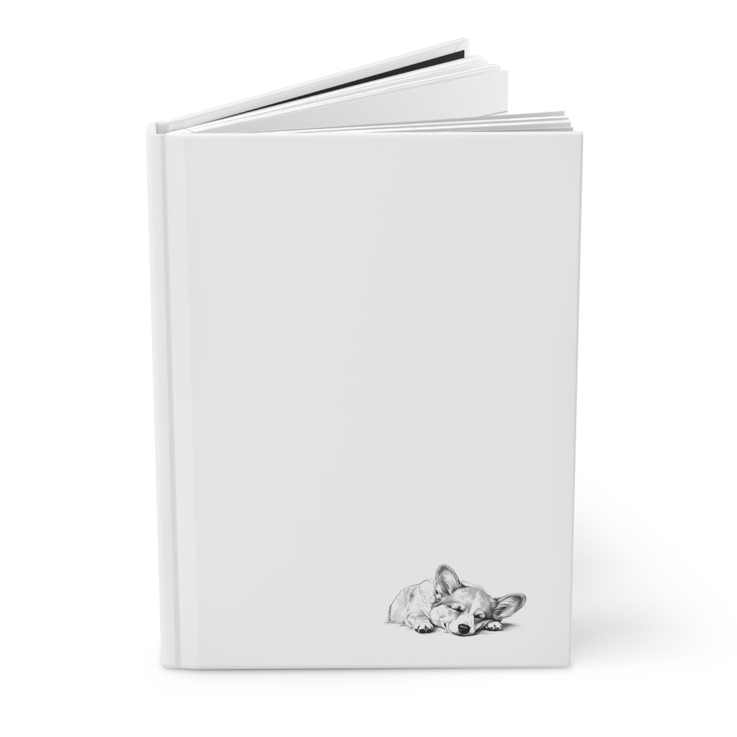 CORGI Lover Hardcover Notebook (5.75"x8" lined)