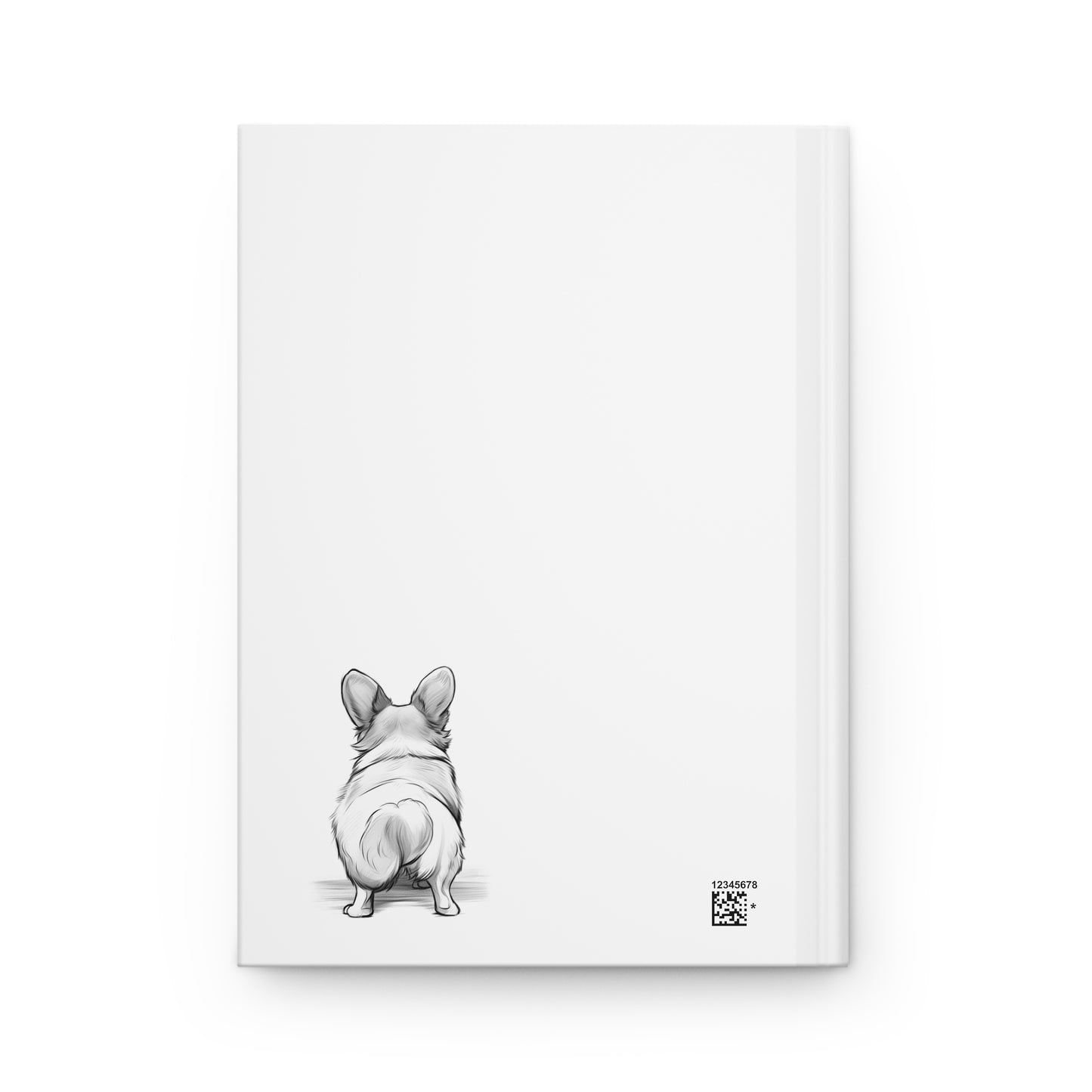 CORGI Lover Hardcover Notebook (5.75"x8" lined)