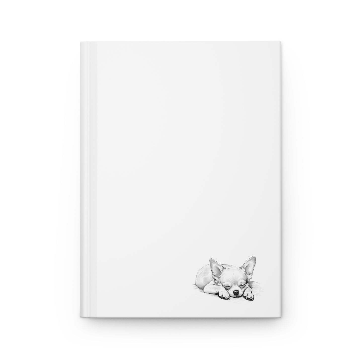 CHIHUAHUA Lover Hardcover Notebook (5.75"x8" lined)