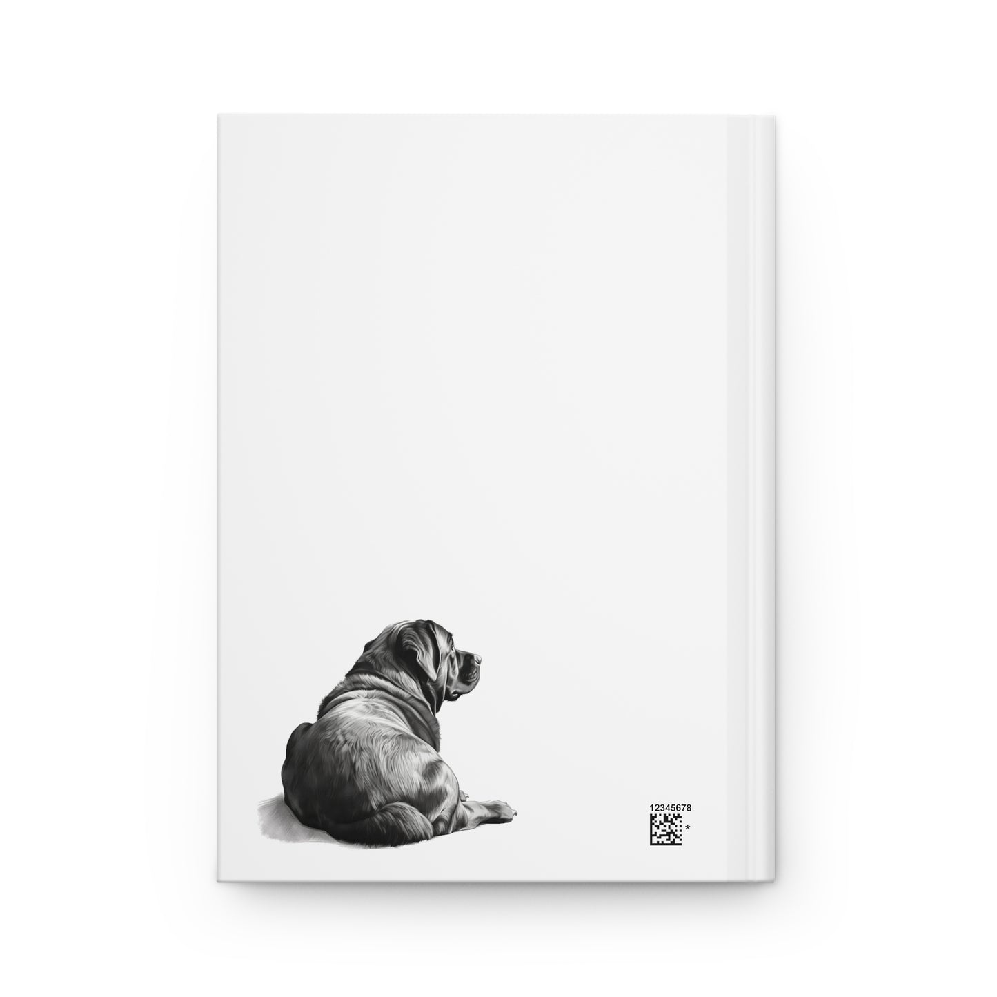 ROTTWEILER Lover Hardcover Notebook (5.75"x8" lined)
