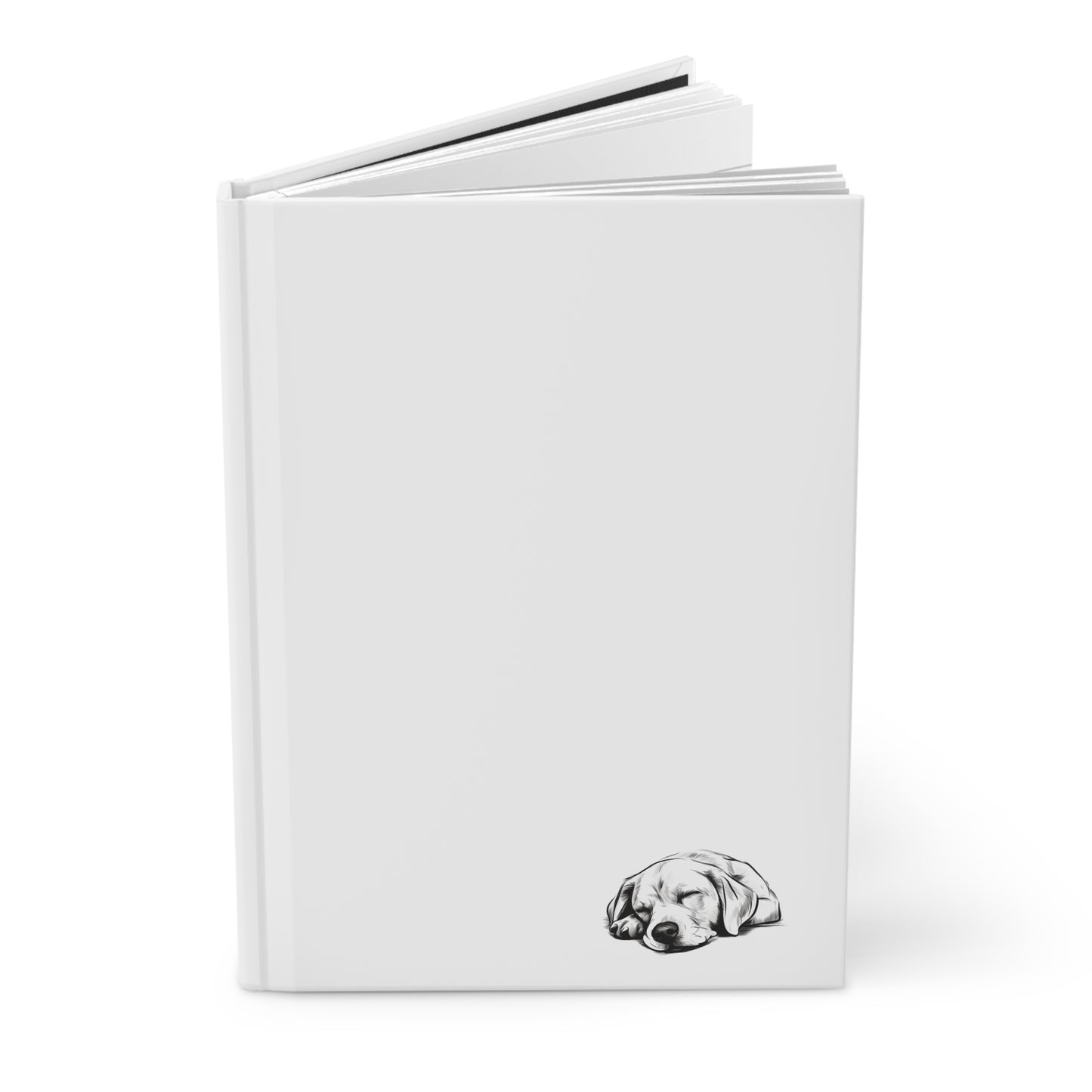 LABRADOR Lover Hardcover Notebook (5.75"x8" lined)