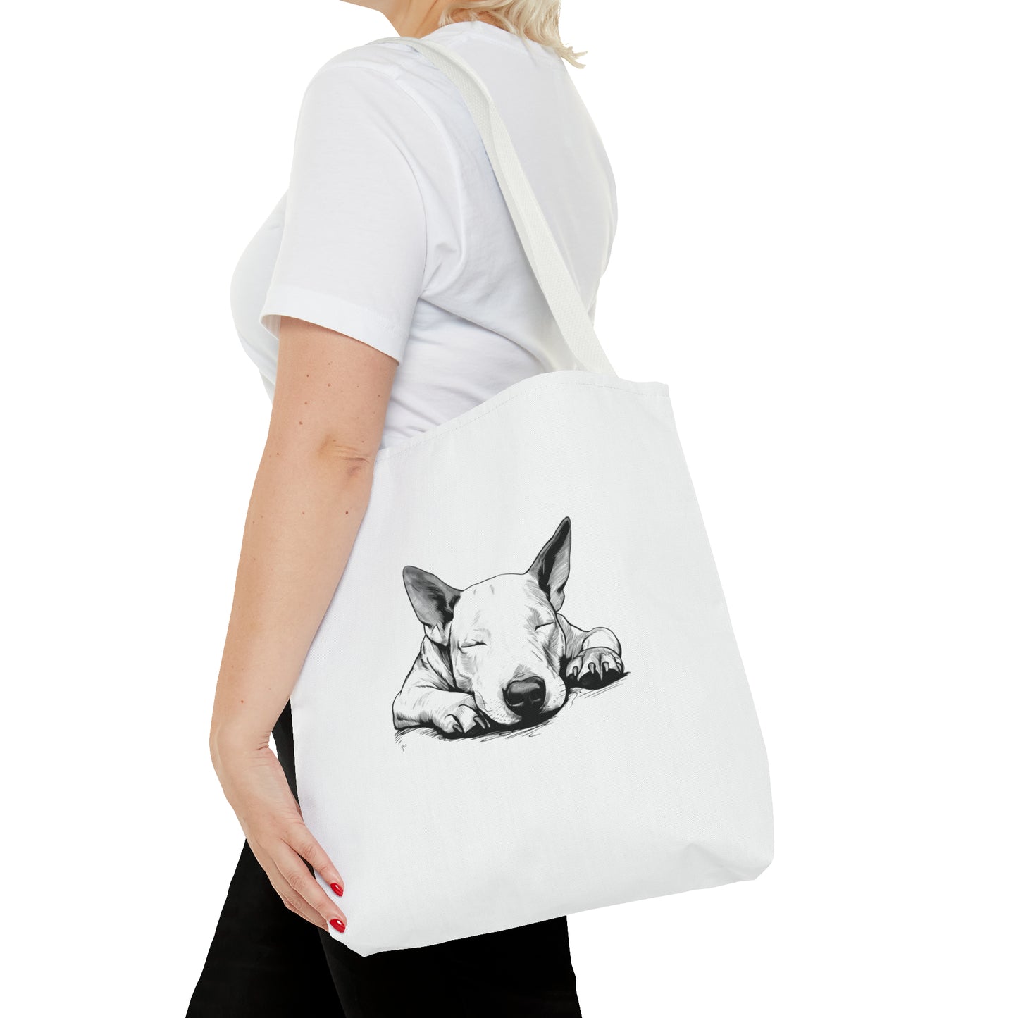 BULL TERRIER Lover Tote Bag (Front & Back Prints)