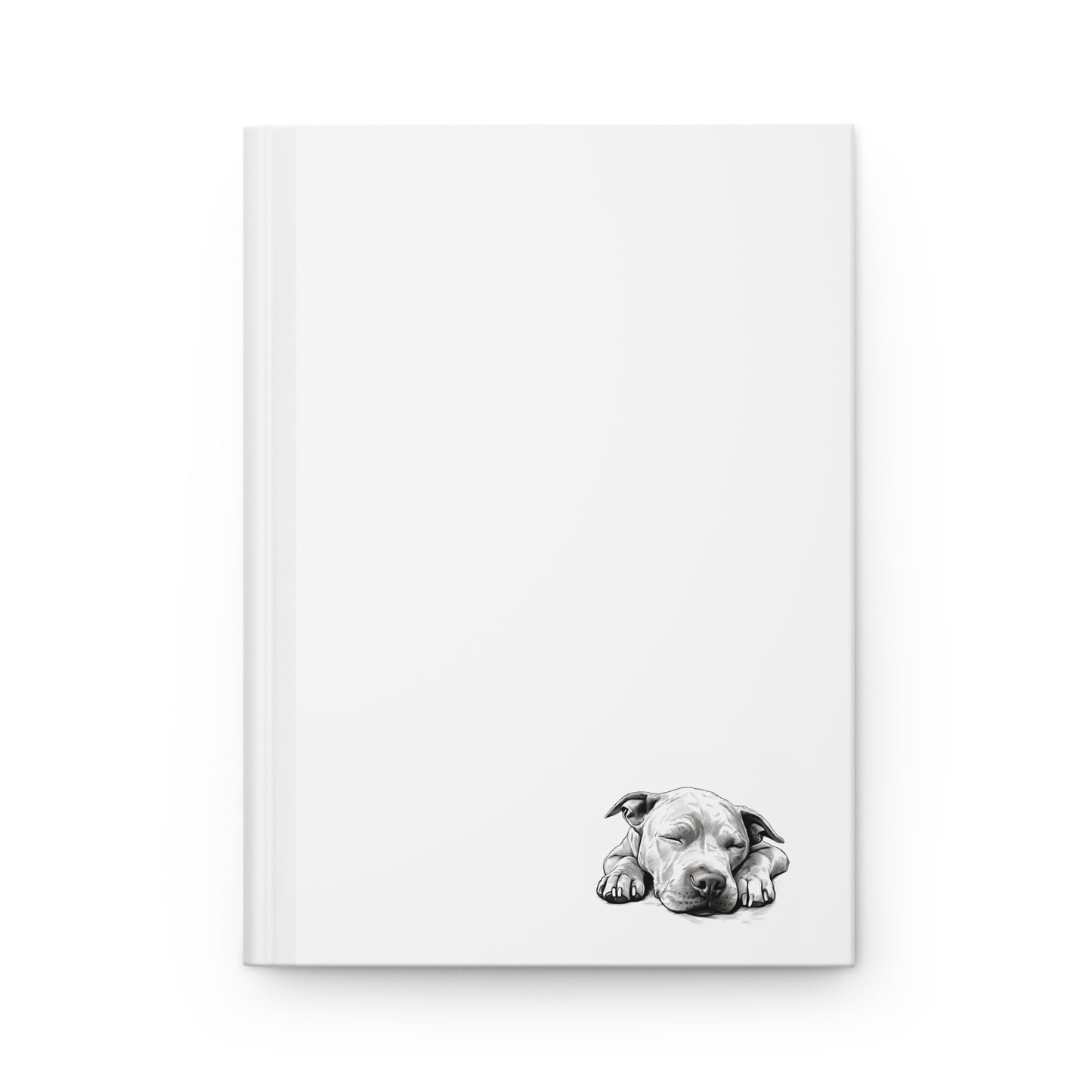 PITBULL Lover Hardcover Notebook (5.75"x8" lined)