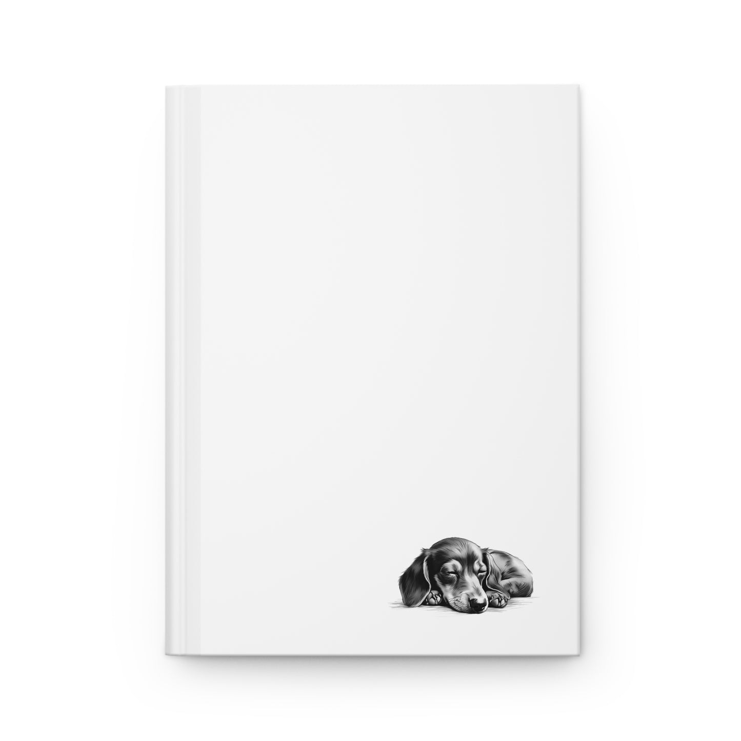 DACHSHUND Lover Hardcover Notebook (5.75"x8" lined)