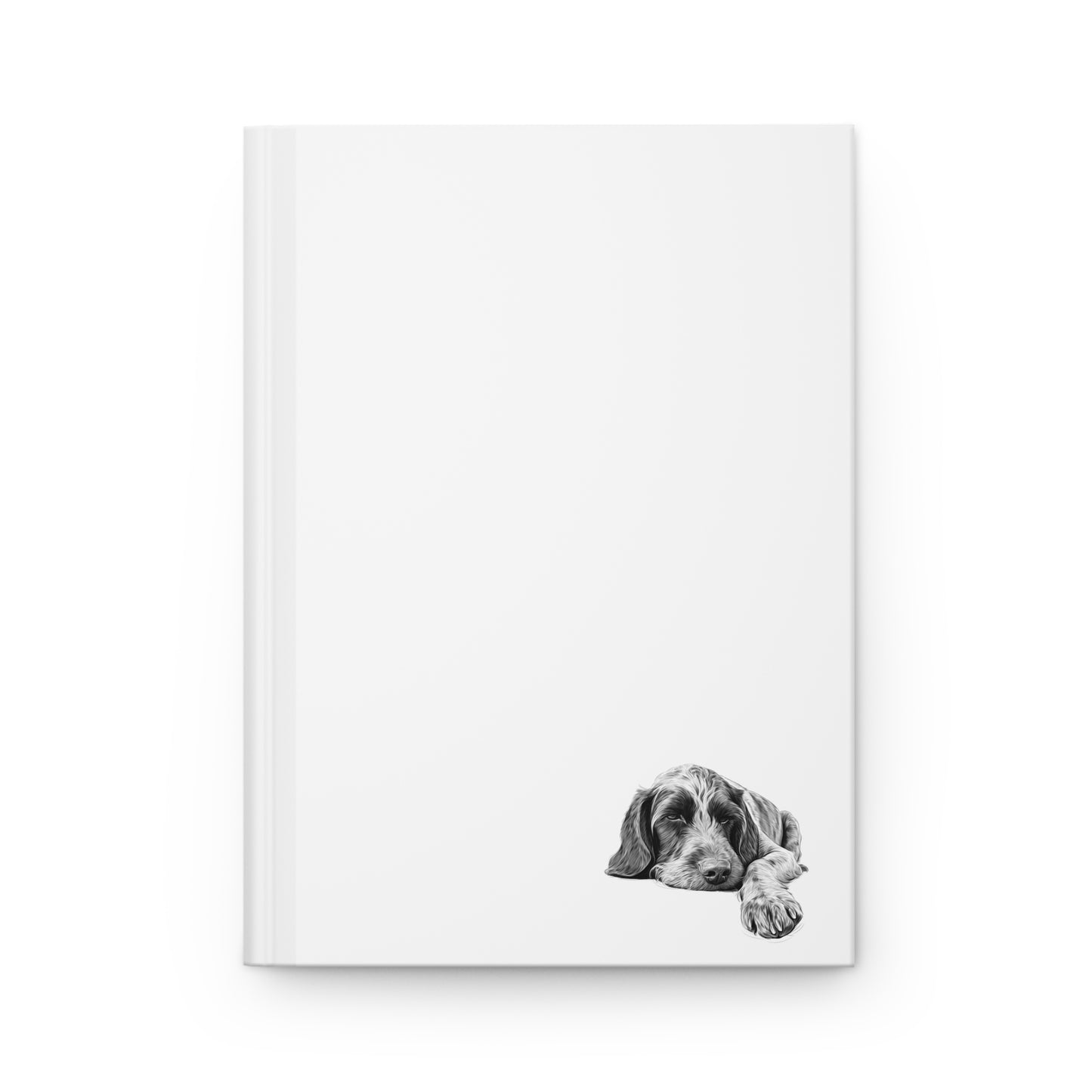 GERMAN WIREHAIRED POINTER Lover Hardcover Notebook (150 lined pages)