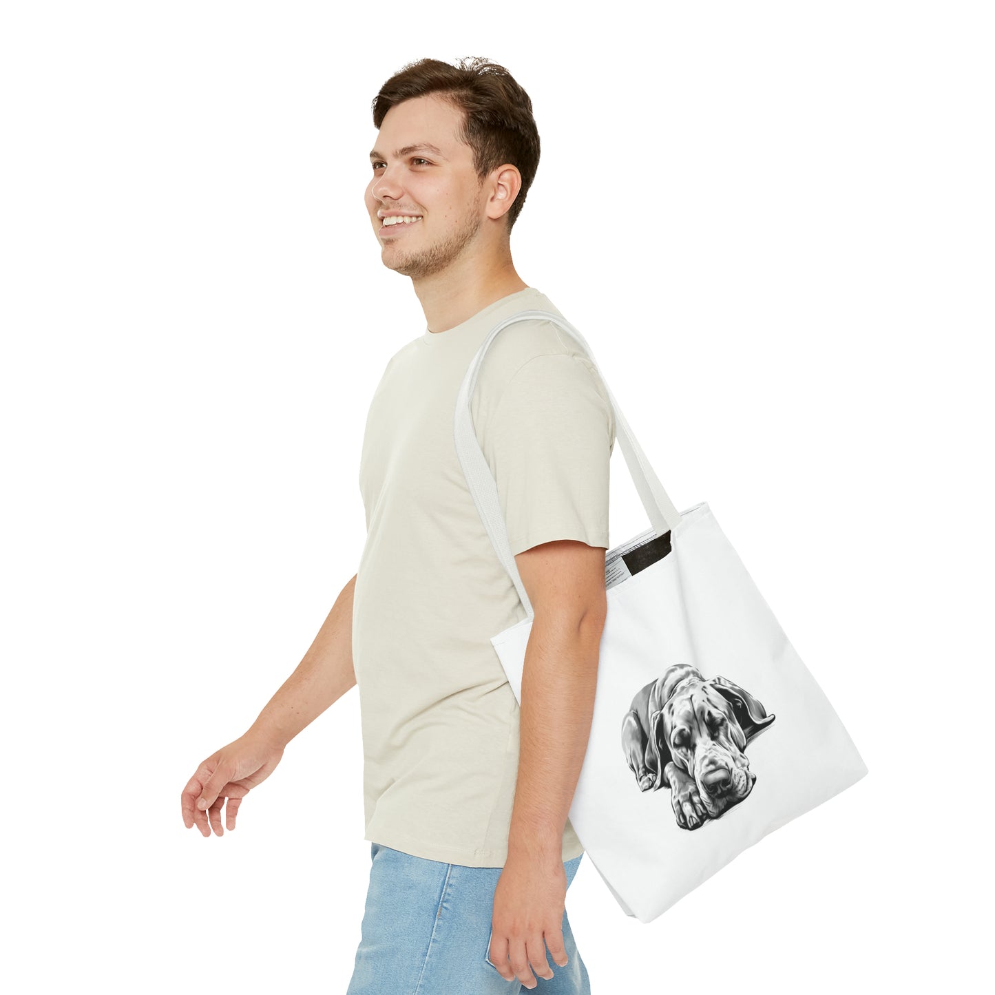 GREAT DANE Lover Tote Bag (Front & Back Prints)