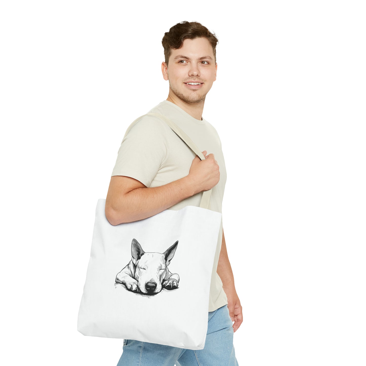 BULL TERRIER Lover Tote Bag (Front & Back Prints)