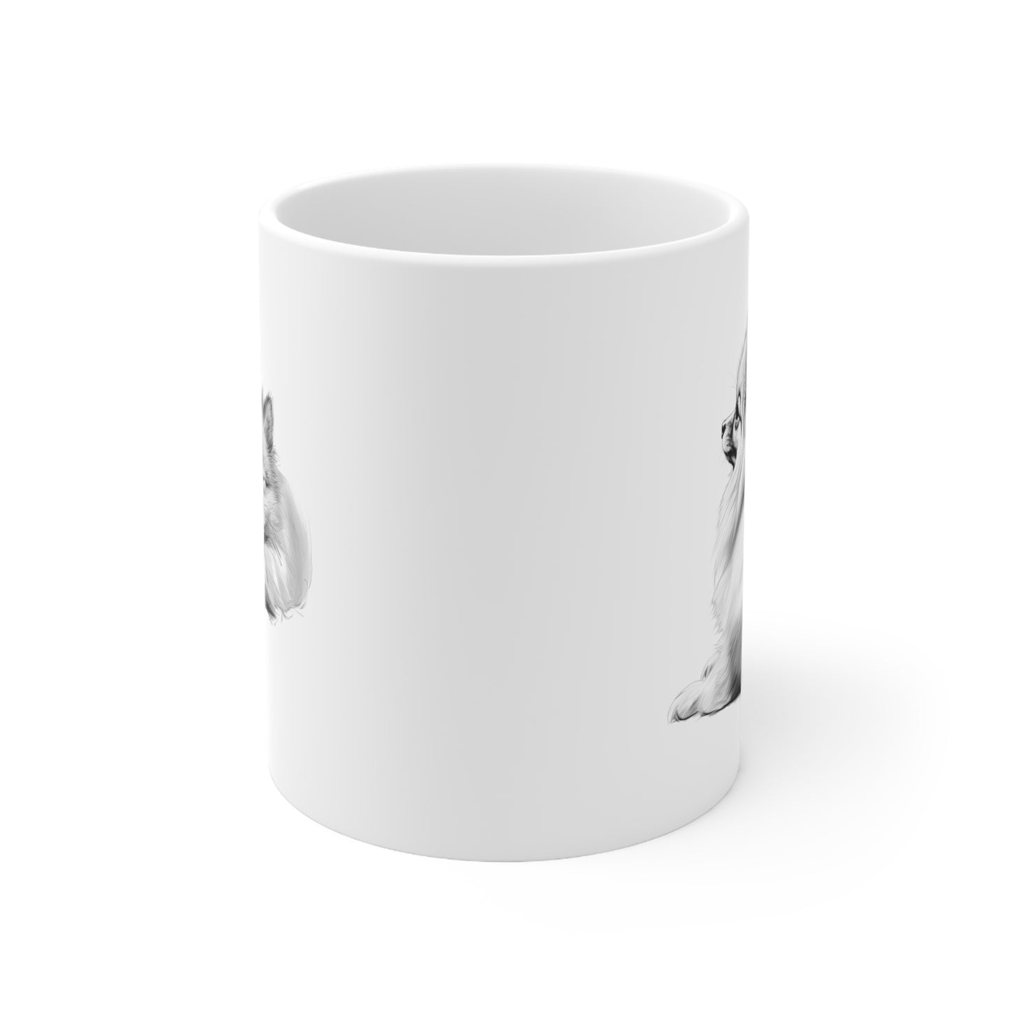 Pomeraniean Mug (11oz ceramic)