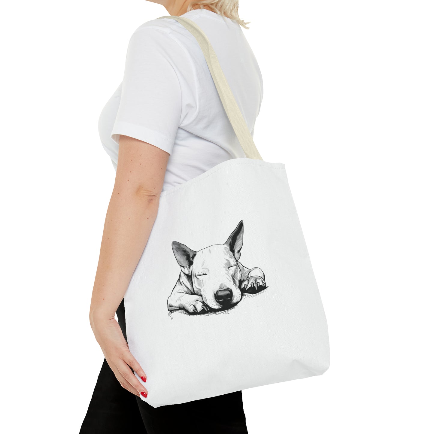 BULL TERRIER Lover Tote Bag (Front & Back Prints)