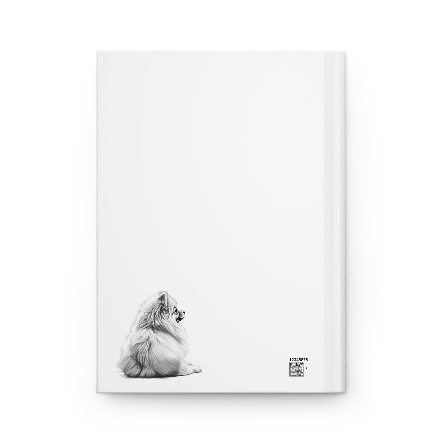 POMERANIEAN Lover Hardcover Notebook (150 lined pages)