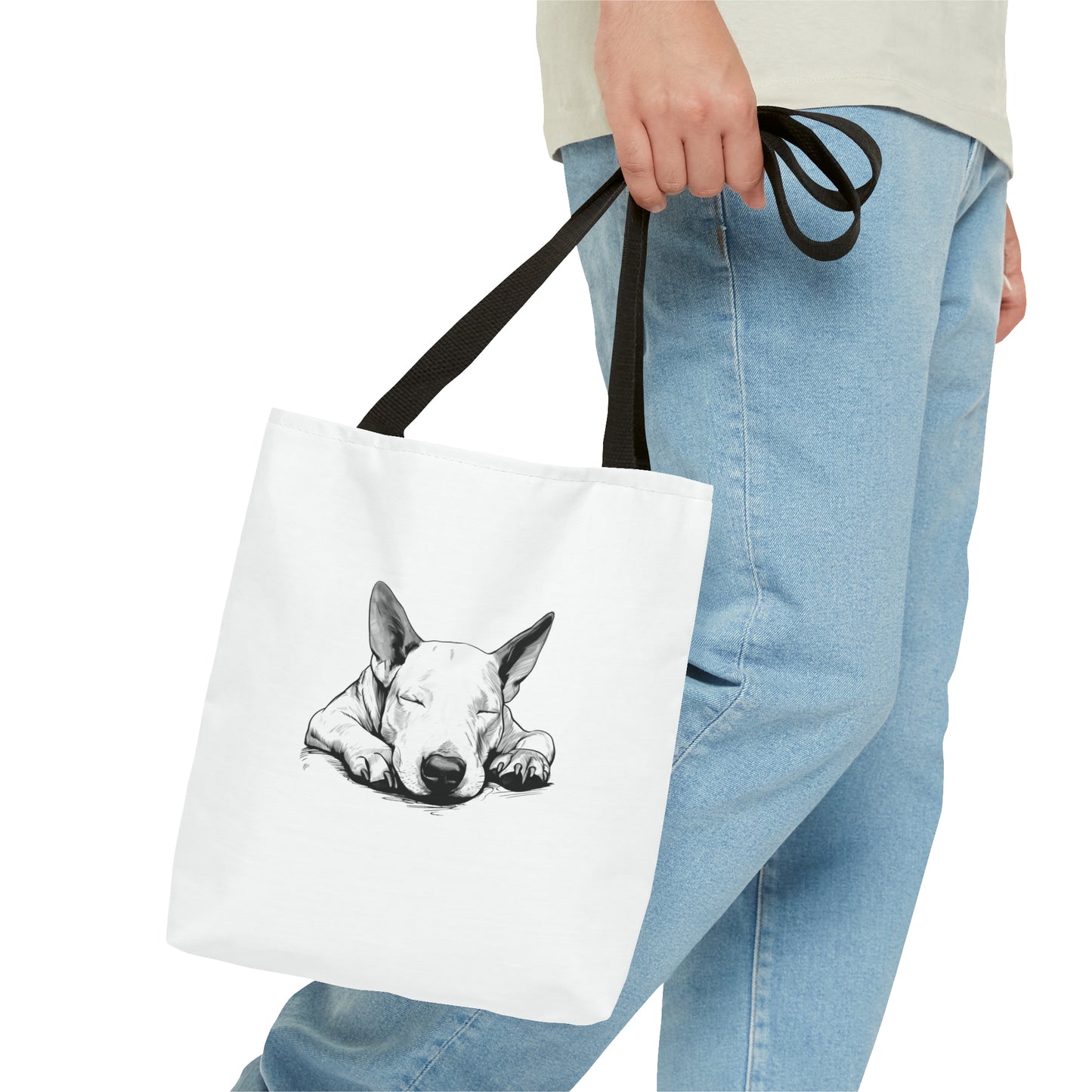 BULL TERRIER Lover Tote Bag (Front & Back Prints)