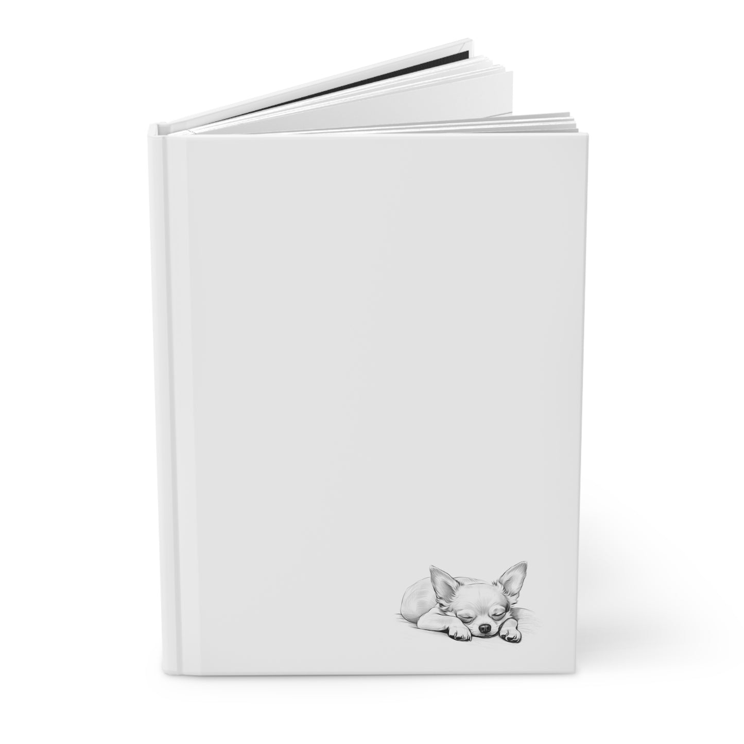 CHIHUAHUA Lover Hardcover Notebook (5.75"x8" lined)