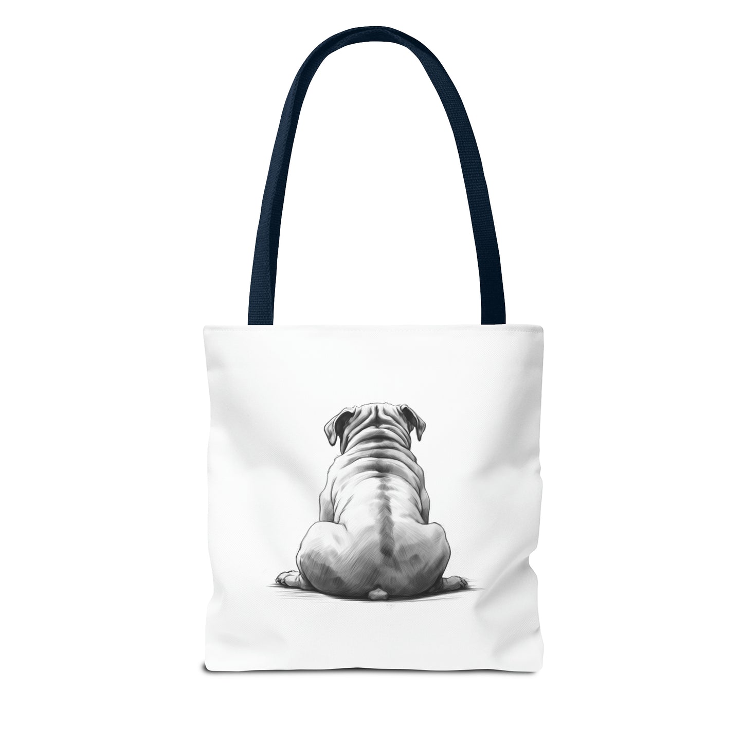 BULLDOG Lover Everday Tote (Front & Back Prints)