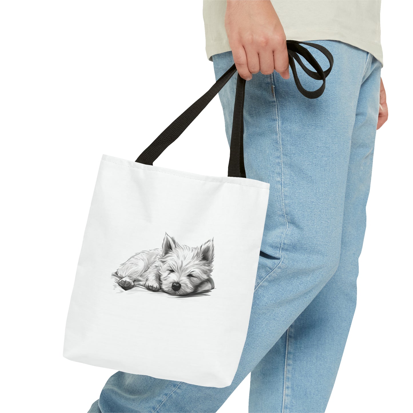 WESTIE Lover Tote Bag (Front & Back Prints)
