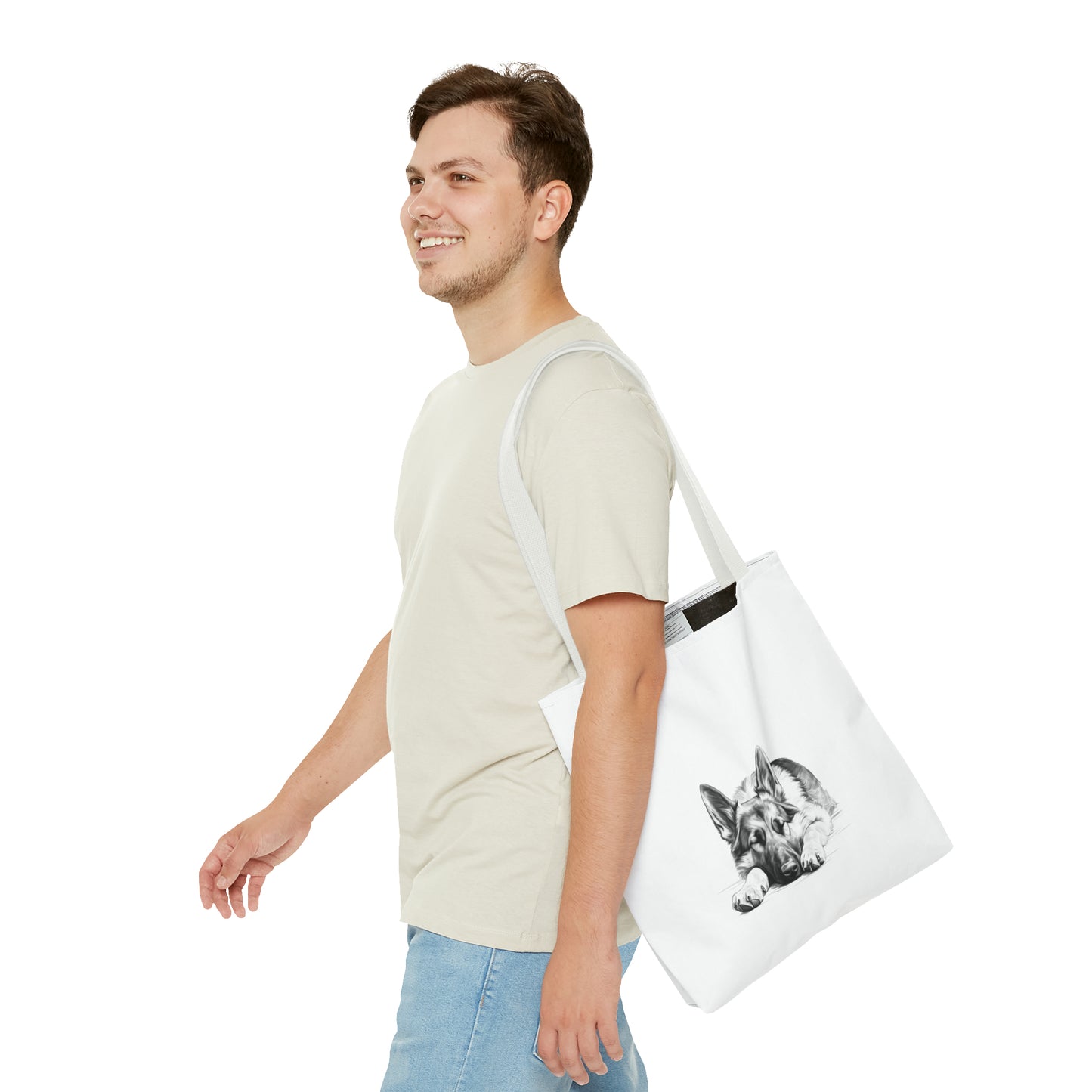 GERMAN SHEPHERD Lover Everday Tote (Front & Back Prints)