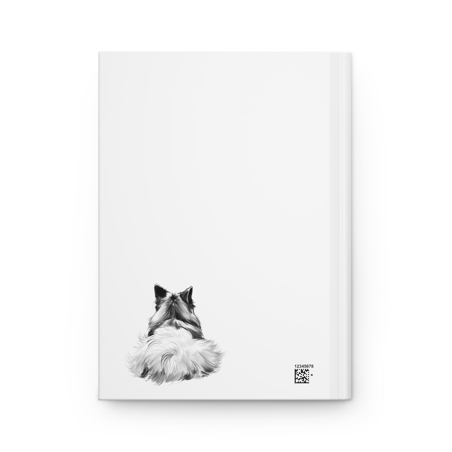 HUSKY Lover Hardcover Notebook (5.75"x8" lined)