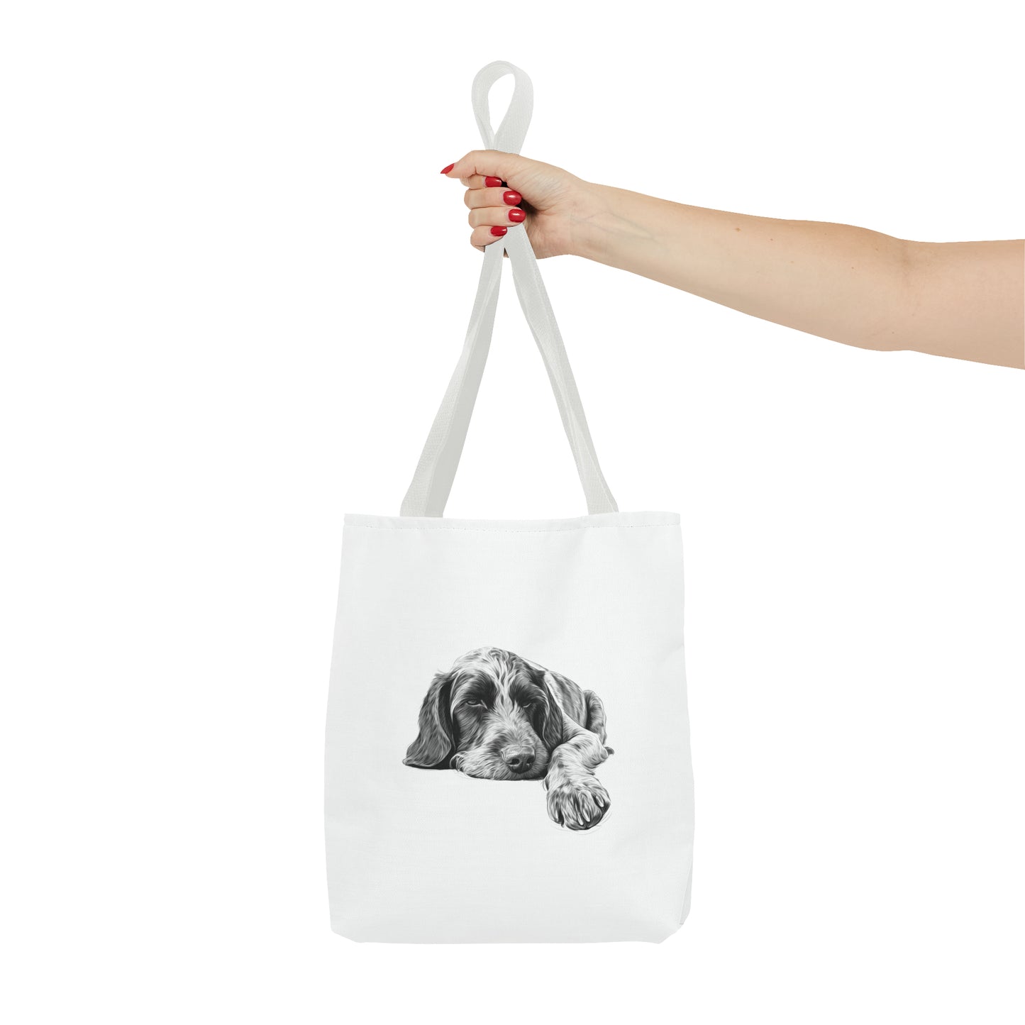 GERMAN WIREHAIRED POINTER Lover Tote Bag (Front & Back Prints)