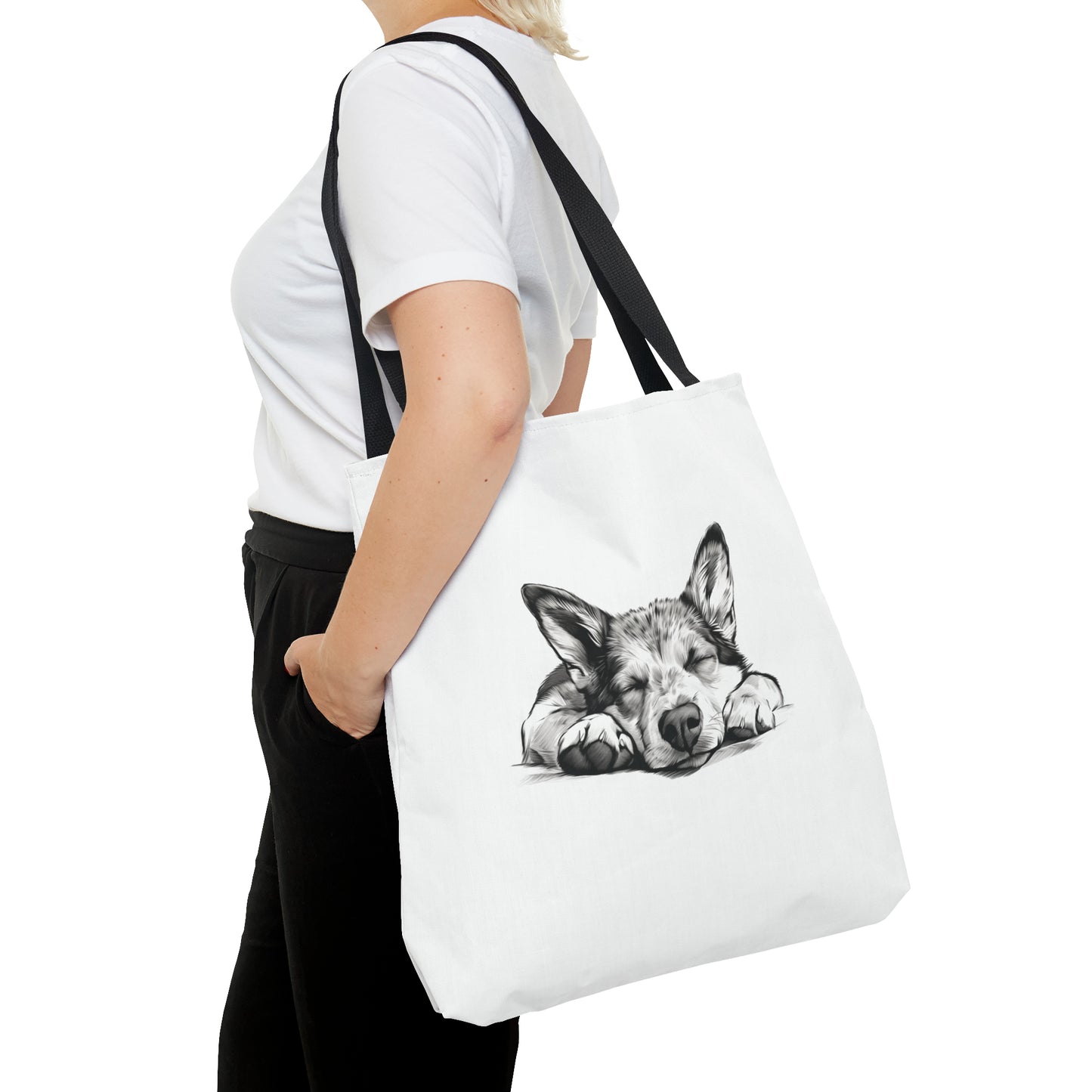 CATTLE DOG Lover Tote Bag (Front & Back Prints)