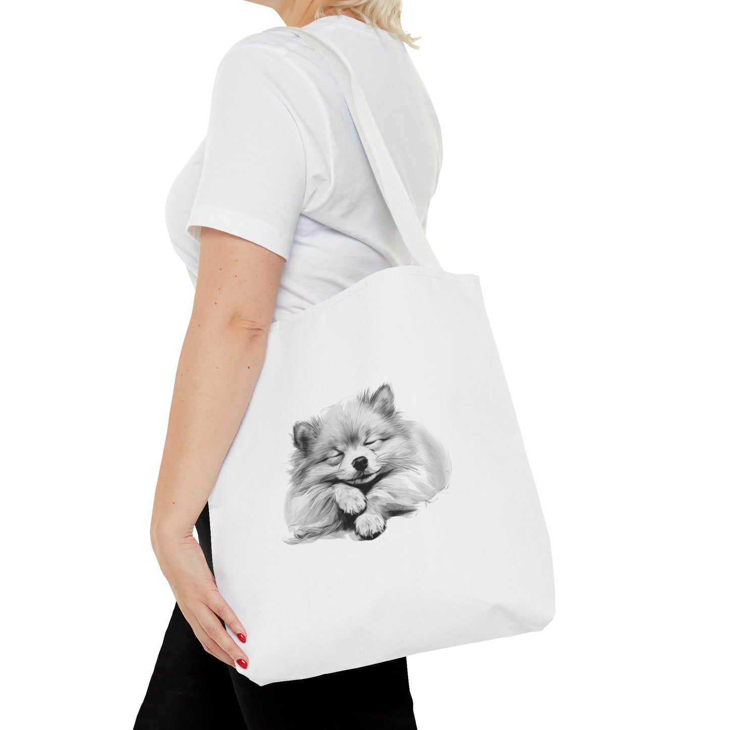 POMERANIEAN Lover Tote Bag (Front & Back Prints)