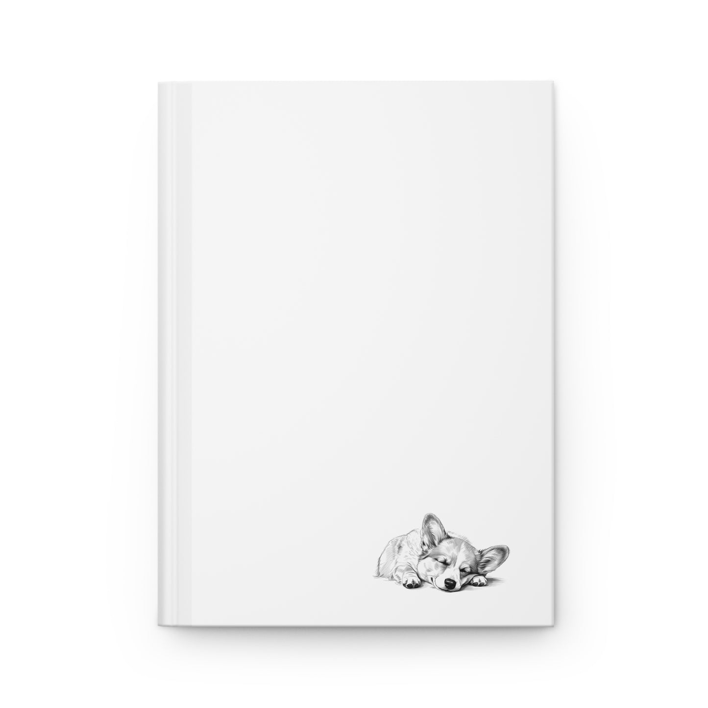 CORGI Lover Hardcover Notebook (5.75"x8" lined)