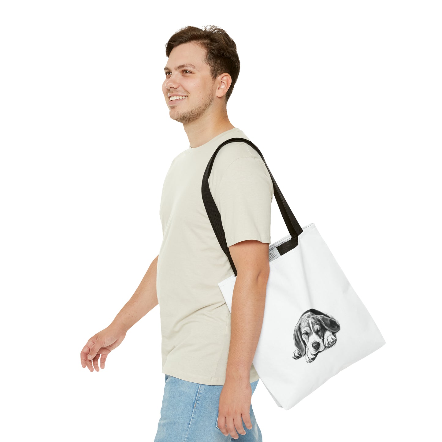 BEAGLE Lover Everday Tote (Front & Back Art)