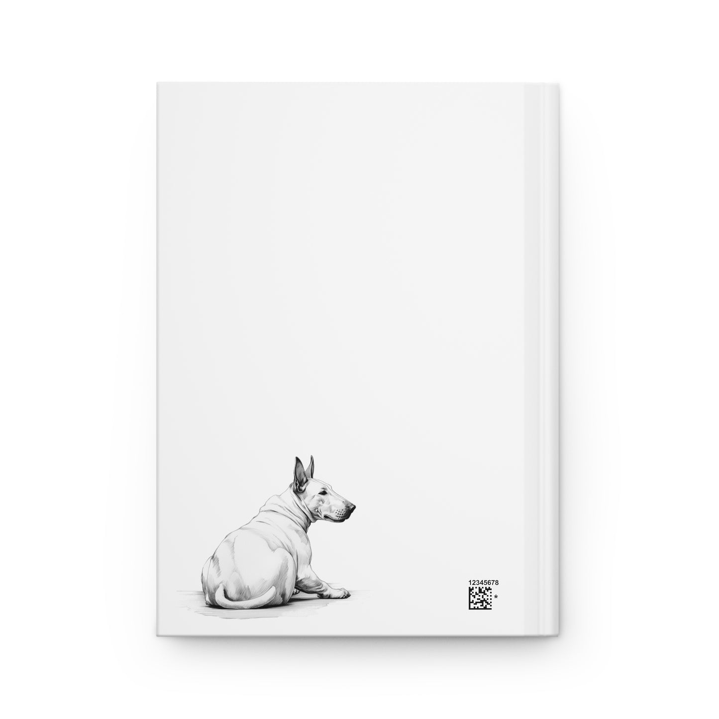 BULL TERRIER Lover Hardcover Notebook (150 lined pages)