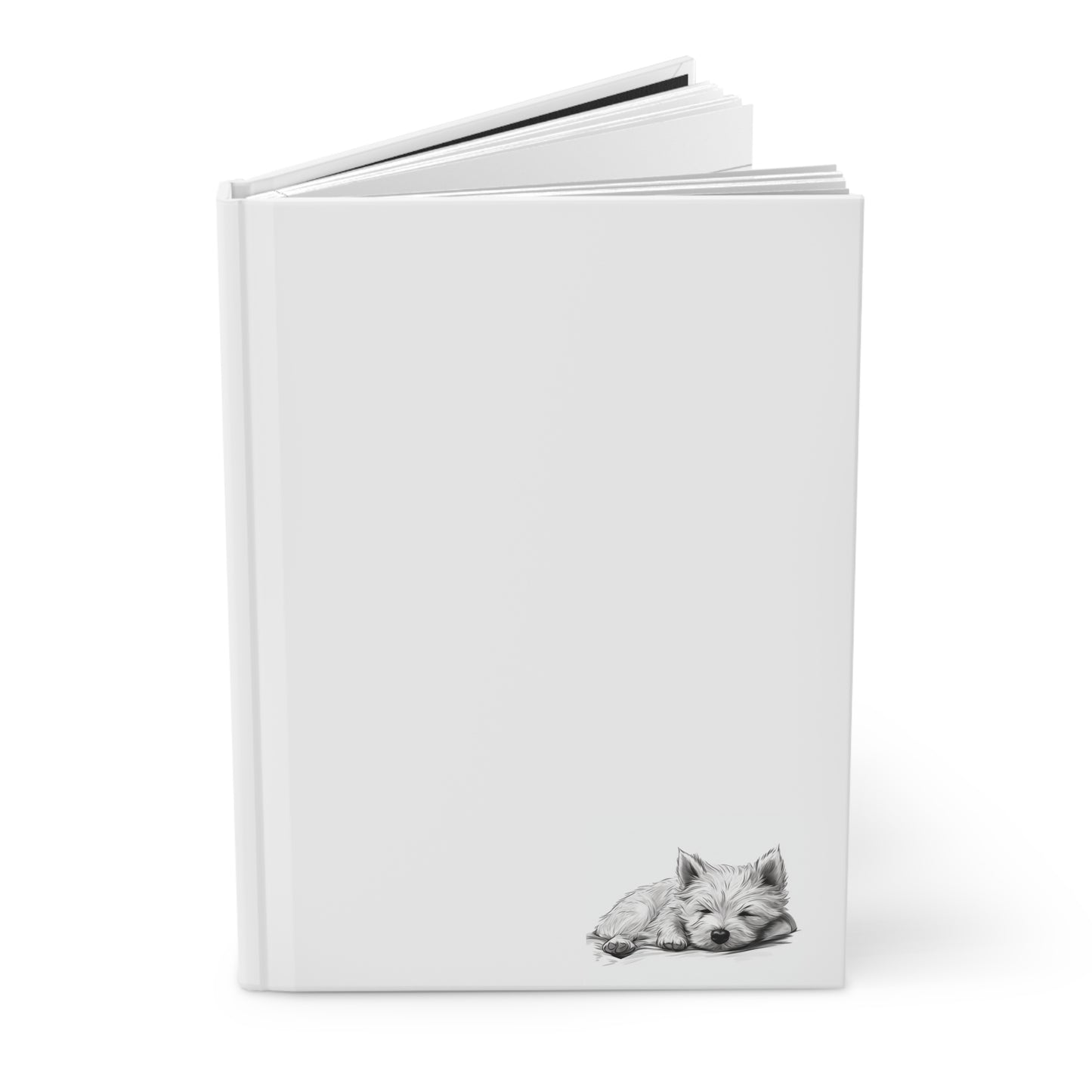 Westie Lover Hardcover Notebook (150 lined pages)