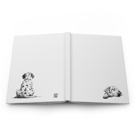 DALMATION Lover Hardcover Notebook (5.75"x8" lined)