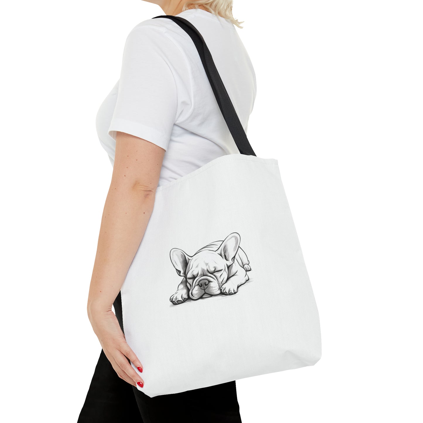 FRENCH BULLDOG Lover Everday Tote (Front & Back Prints)